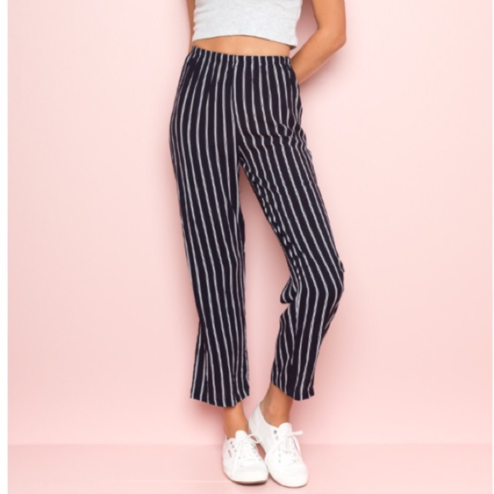 Brandy Melville Navy Frankie Pants